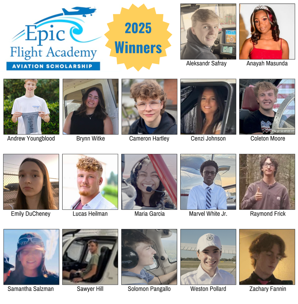 Epic Flight Academy facilitates $145,000 in scholarships this year to deserving teens from all over the country. [Courtesy: Epic Flight Academy]