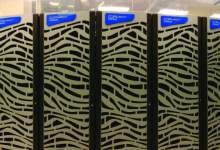 Above is NOAA’s newest high-performance computer, Hera. It is a Cray Compute Cluster computing system with a capacity of 3,270 trillion floating point operations per second.[Courtesy: NOAA]