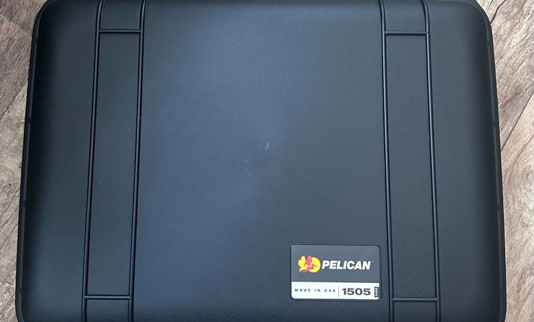 The Pelican 1505 Air is engineered to be up to 40 percent lighter than other polymer cases.