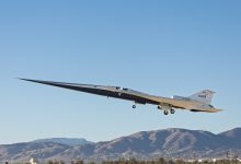 NASA Lockheed Martin supersonic X-59 demonstrator
