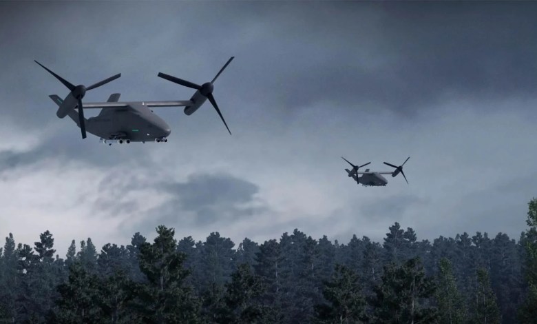 Boeing CxR autonomous VTOL tiltrotor concept