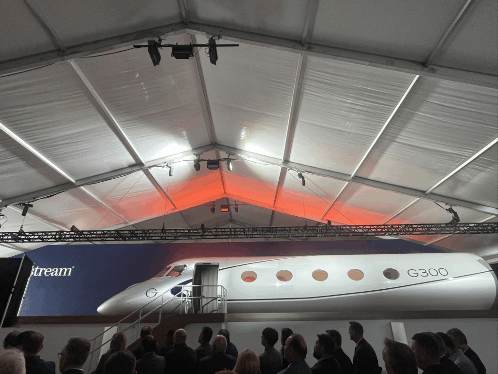 Gulfstream G300 business jet
