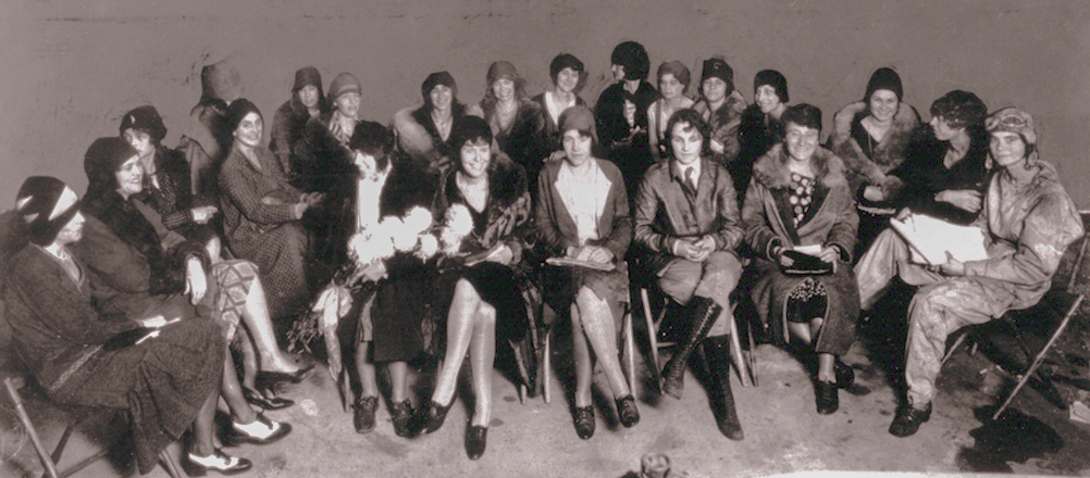First meeting of The Ninety-Nines in 1929 [Courtesy: The Ninety-Nines]