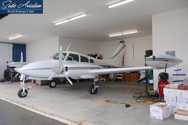 Cessna's 310 is a practical long-distance traveler. [Credit: Seitz Aviation]