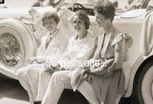 Founding members of The Ninety-Nines: Amelia Earhart (from left), Ruth Elder, and Louise Thaden. [Courtesy: The Ninety-Nines]