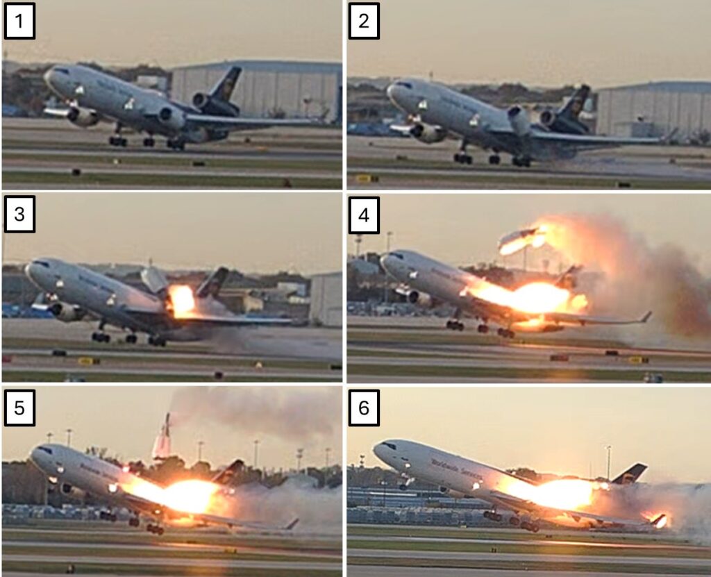 New images of UPS accident