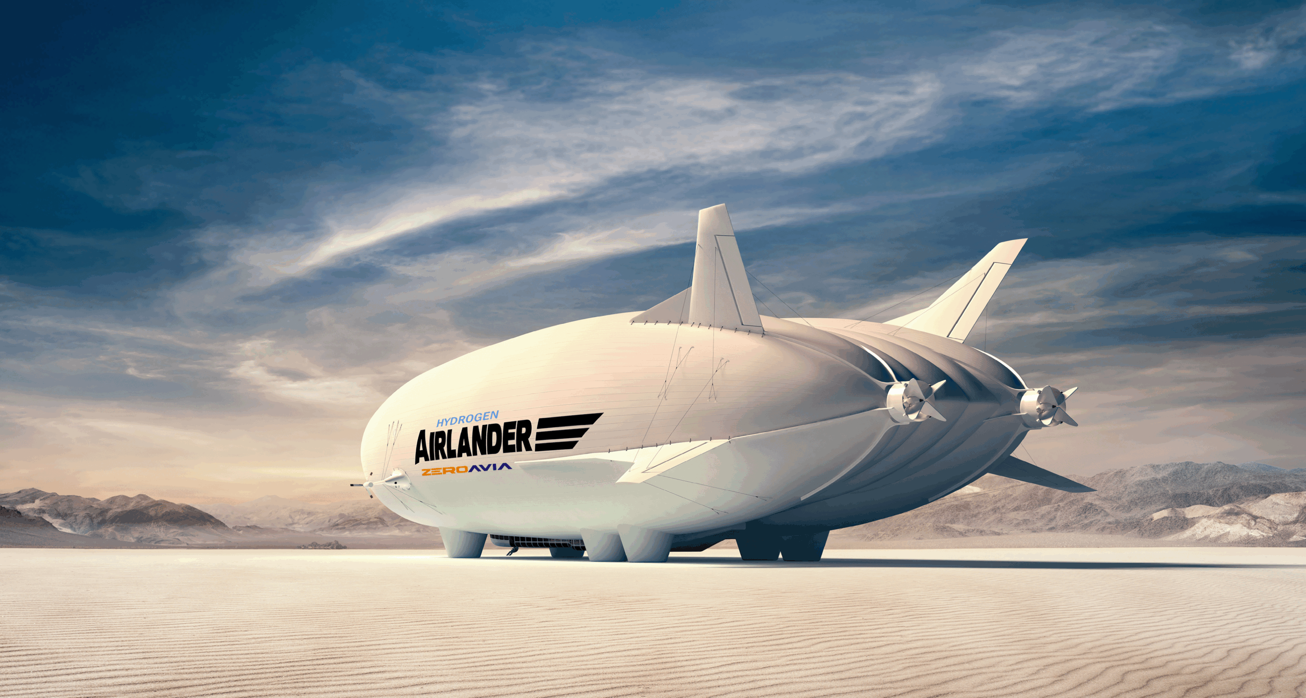 Hybrid Air Vehicles hydrogen electric Airlander 10 concept