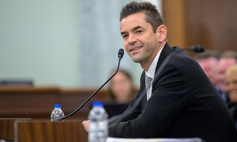 Jared Isaacman at Senate hearing