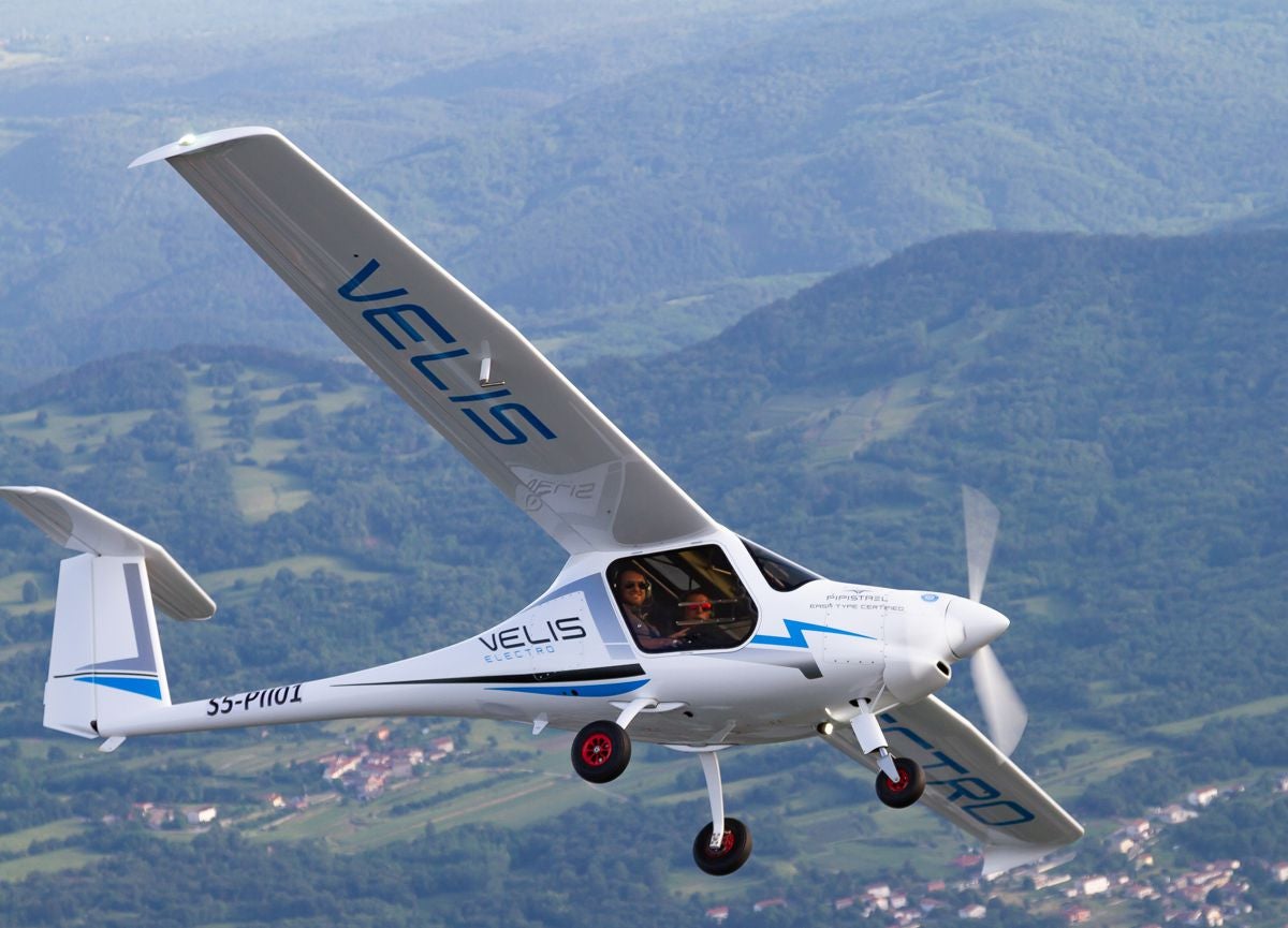 Pipistrel Velis Electro aircraft