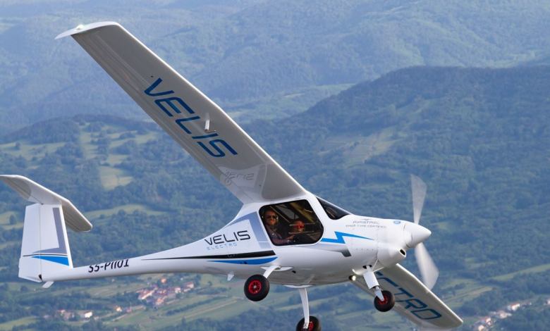 Pipistrel Velis Electro aircraft