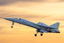 Boom Supersonic XB-1 aircraft flight test