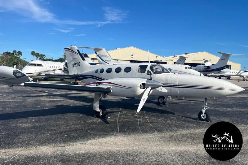 1974 Cessna 421B Golden Eagle [Credit: Hiller Aviation]