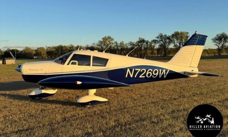 1963 Piper PA-28-180 Cherokee [Courtesy: Hiller Aviation]