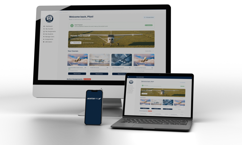 Founded in 2020, AviatorPro was designed to replace legacy systems with engaging, short-form video experiences that break down complex safety and training subjects. [Credit: AviatorPro]