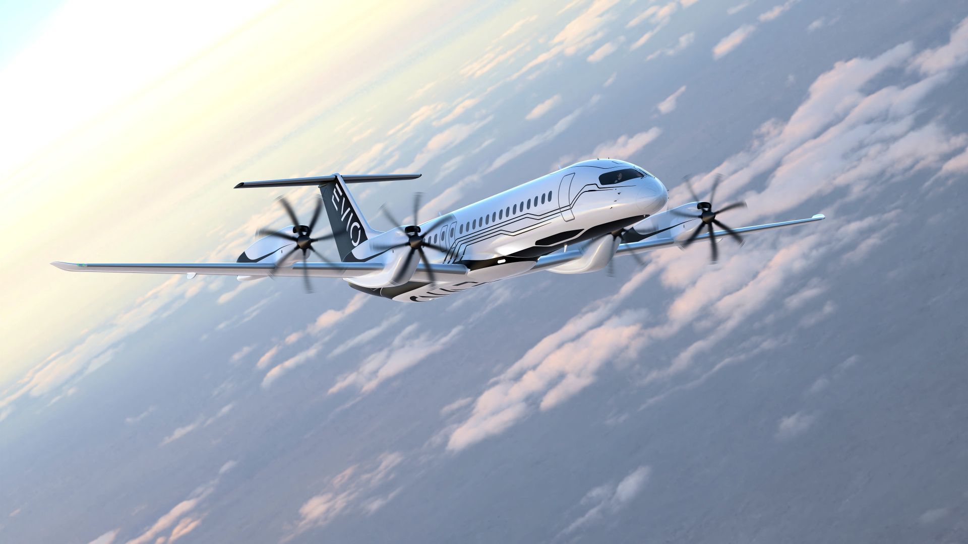 Evio 810 hybrid electric regional aircraft