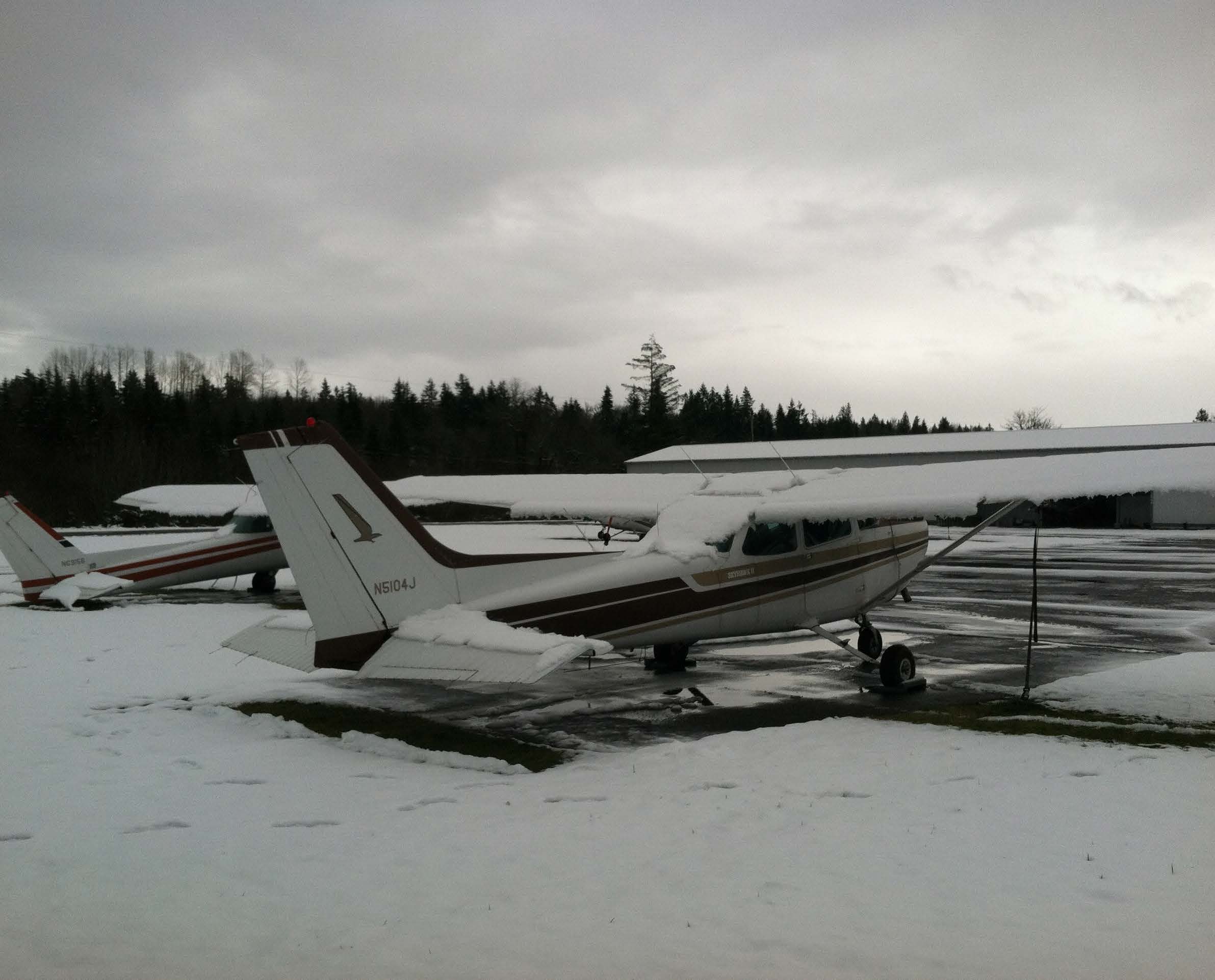If you take a break from flying for the winter months, you not only lose currency, you lose proficiency. [Credit: Meg Godlewski]