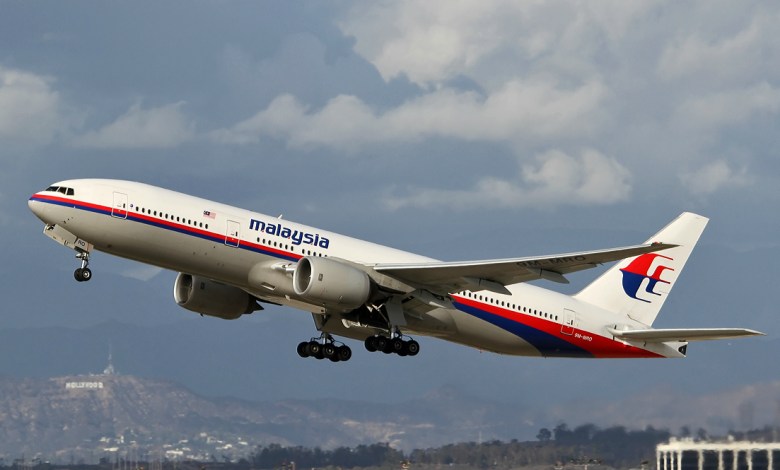 The Malaysia Airlines aircraft involved in the disappearance.