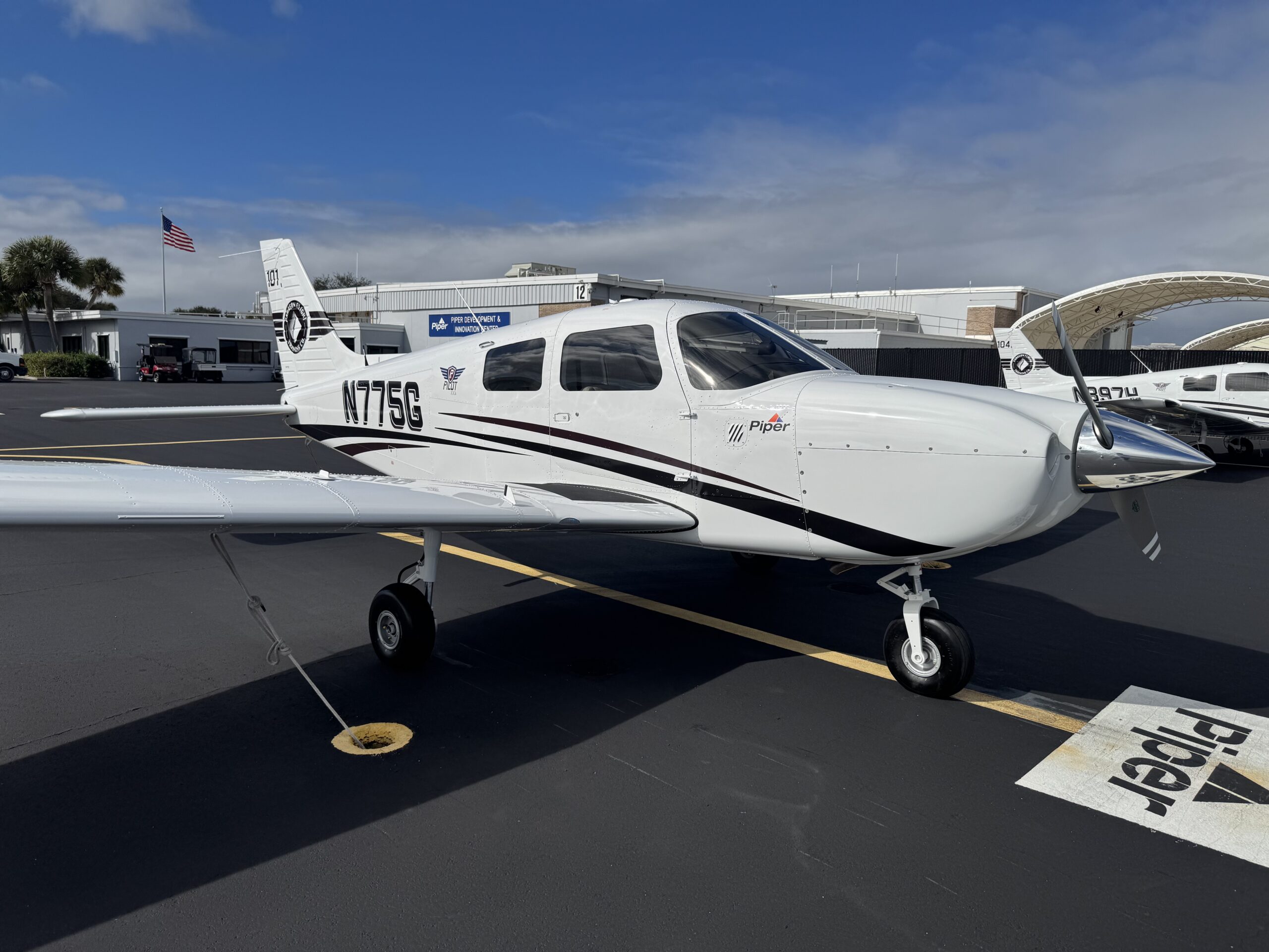 Paragon Flight Training, celebrating its 20th anniversary, hast taken delivery of two more Piper P100i airplanes. [Credit: Paragon Flight Traning]