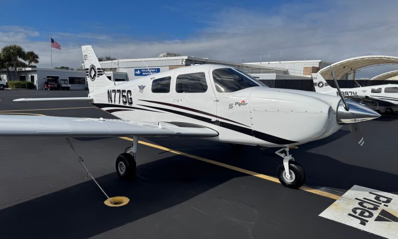 Paragon Flight Training, celebrating its 20th anniversary, hast taken delivery of two more Piper P100i airplanes. [Credit: Paragon Flight Traning]