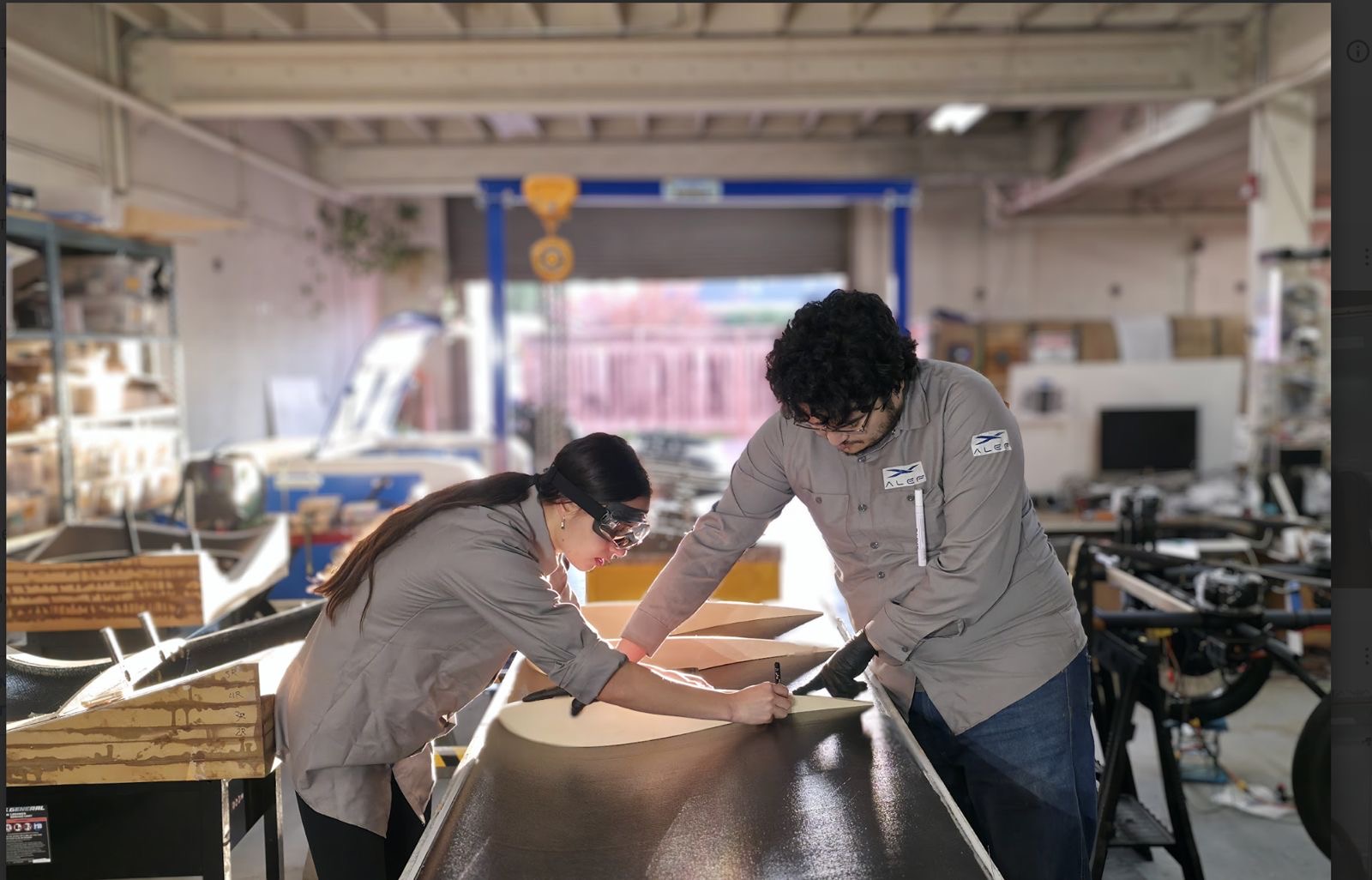 Alef Aeronautics flying car engineers