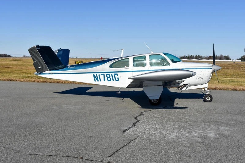 1962 Beechcraft P35 Bonanza [Credit: Carolina Aircraft]