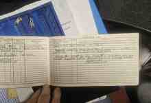 Does it matter if maintenance information is written into the logbook in cursive? [Credit: Suzy Omegna]
