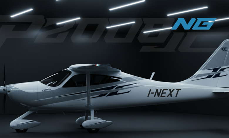 Tecnam has launched the P2008JC NG. [Credit: Tecnam]