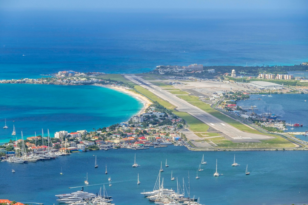 Princess Juliana International Airport (TNCM) in Sint Maarten.