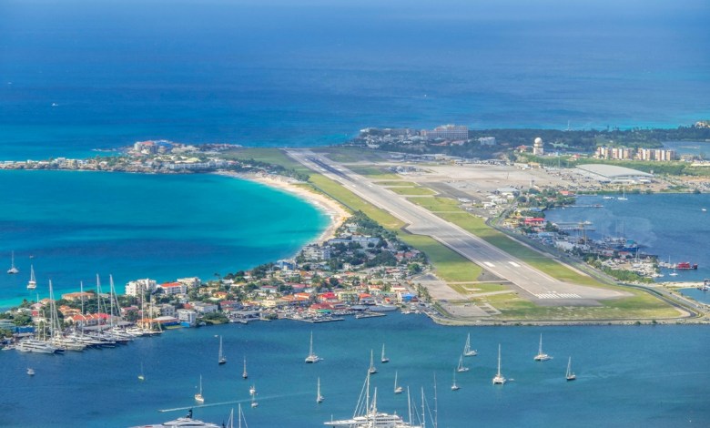 Princess Juliana International Airport (TNCM) in Sint Maarten.