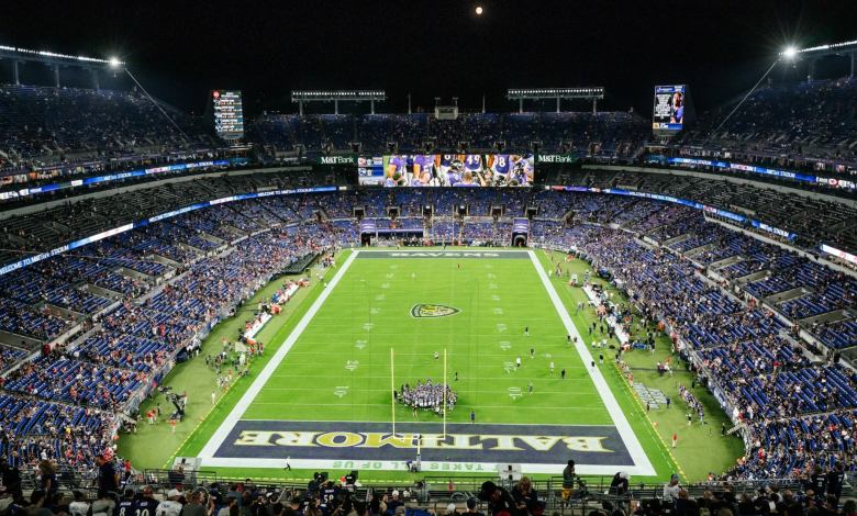 Ravens M&T Bank NFL stadium