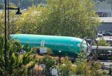 A 737 fuselage