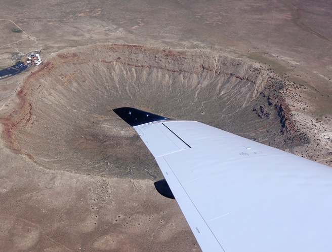 Meteor Crater [Credit: Jessica Ambats]