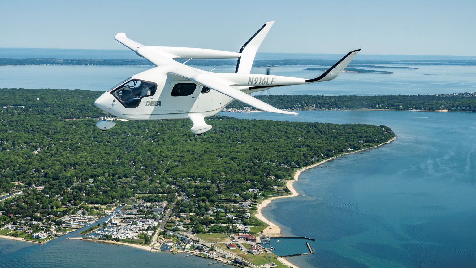 Beta Techologies Alia electric aircraft