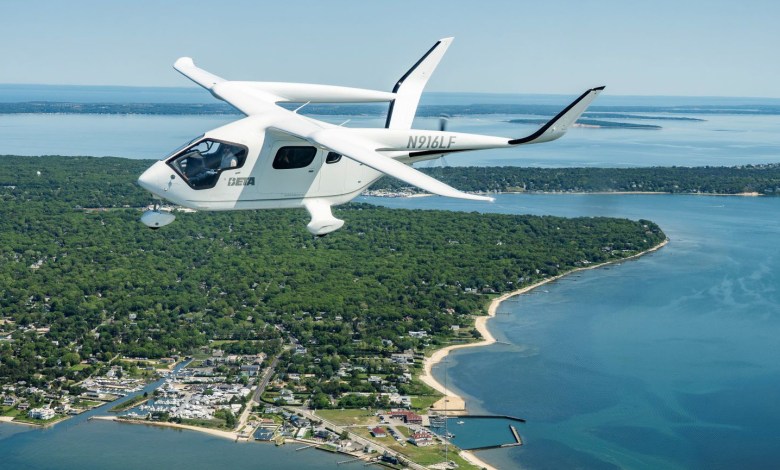 Beta Techologies Alia electric aircraft