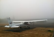Fog on a ramp
