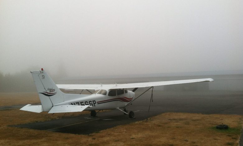 Fog on a ramp