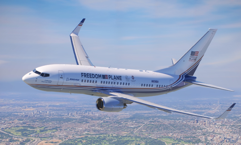 Boeing 737 Freedom Plane