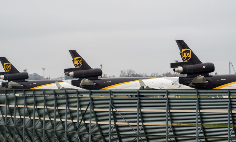 Grounded UPS MD-11 aircraft (Photo: Shutterstock)