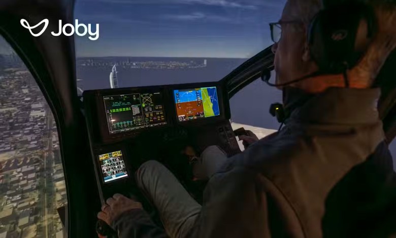 Joby Aviation CAE air taxi flight simulator