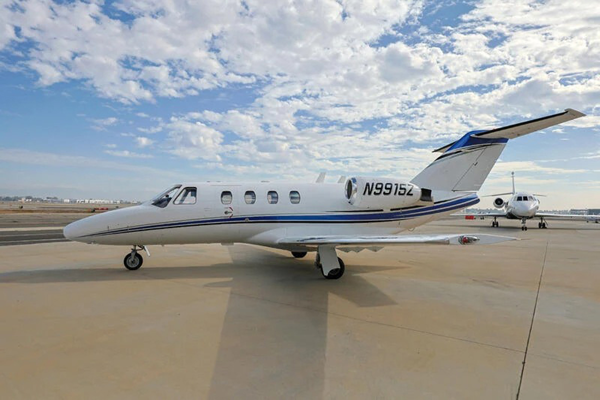 Cessna 525 CitationJet CJ1 [Credit: Derrick Schmidt]