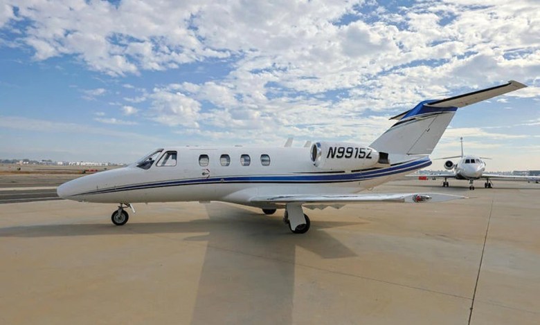 Cessna 525 CitationJet CJ1 [Credit: Derrick Schmidt]