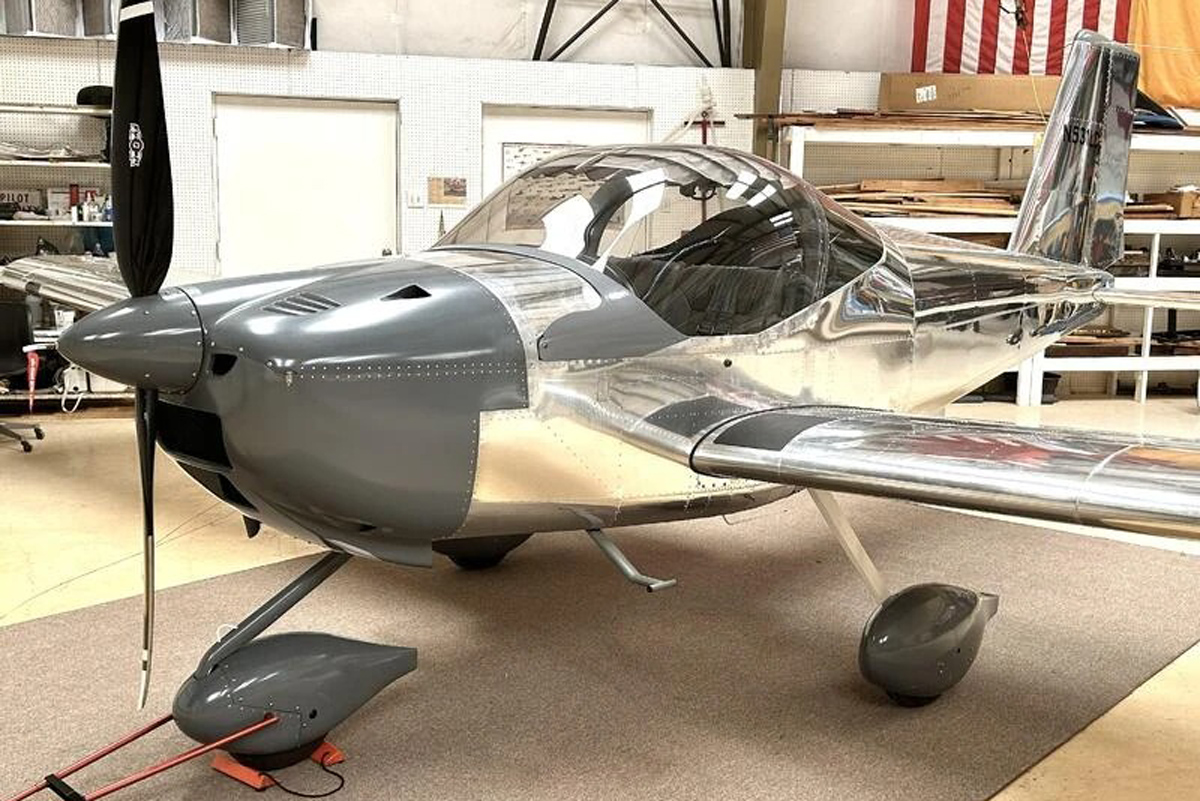 2020 Van’s RV-12iS [Credit: David Arnoldy]