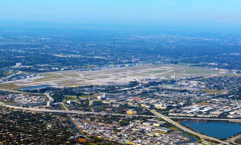 Palm Beach International Airport in Florida