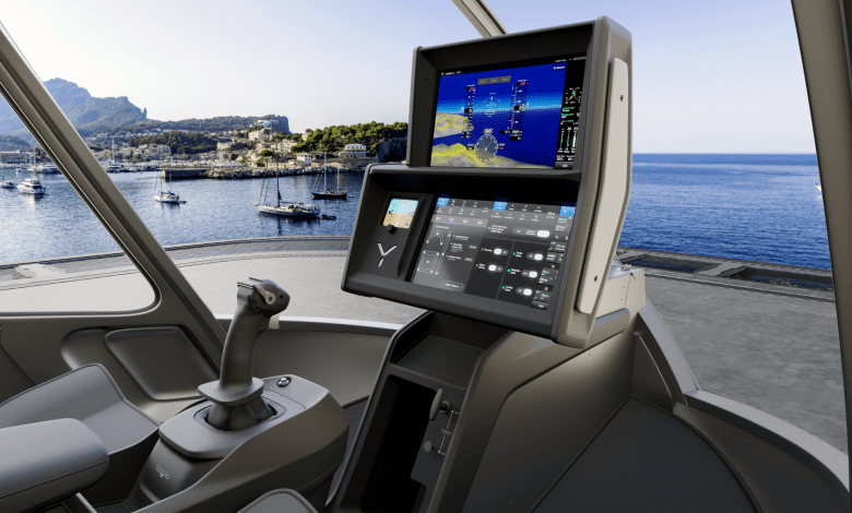Skyryse One helicopter automated with SkyOS, Robinson R66 airframe