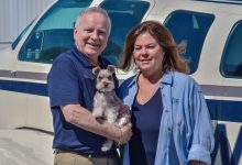 Ron and Barbara Timmermans [Credit: Florida Aviation Network]