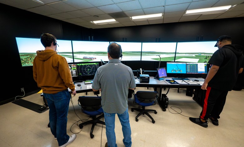 UFA Inc. supplies Angelo State University in Texas with air traffic control simulation to enhance training for ATC applicants. [Credit: UFA Inc.]