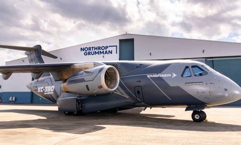 Embraer Northrop Grumman KC-390 Millennium aerial refueling tanker