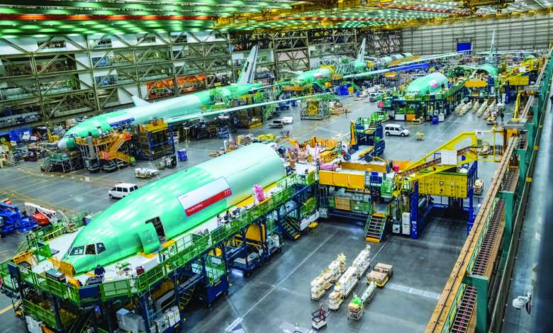 Boeing factory in Everett, Washington [Credit: Boeing Future of Flight]