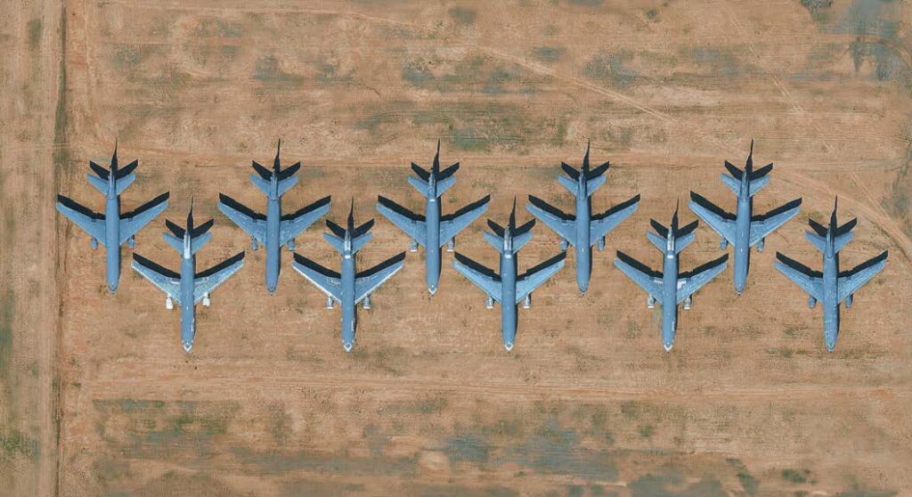 A view of Davis-Monthan Air Force Base [Credit: Adobe Stock]