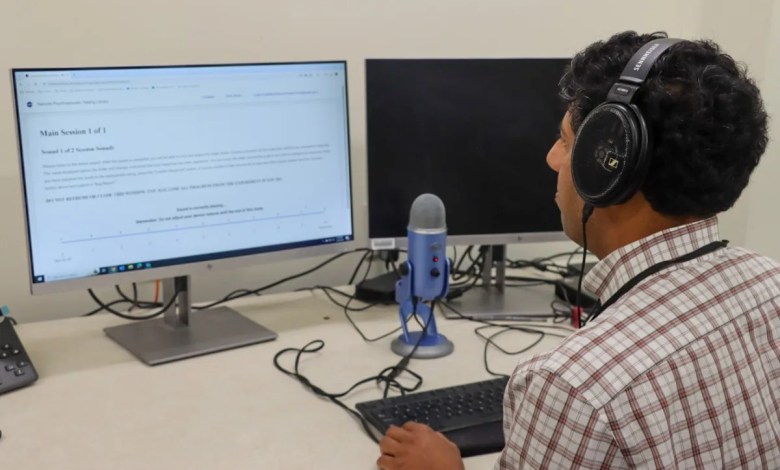 NASA Langley air taxi noise response study